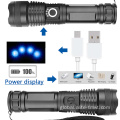 Flashlight High Lumen Waterproof Electronic Recharge Torch HIgh Lumens Waterproof Headlamp USB Rechargable Torch Factory